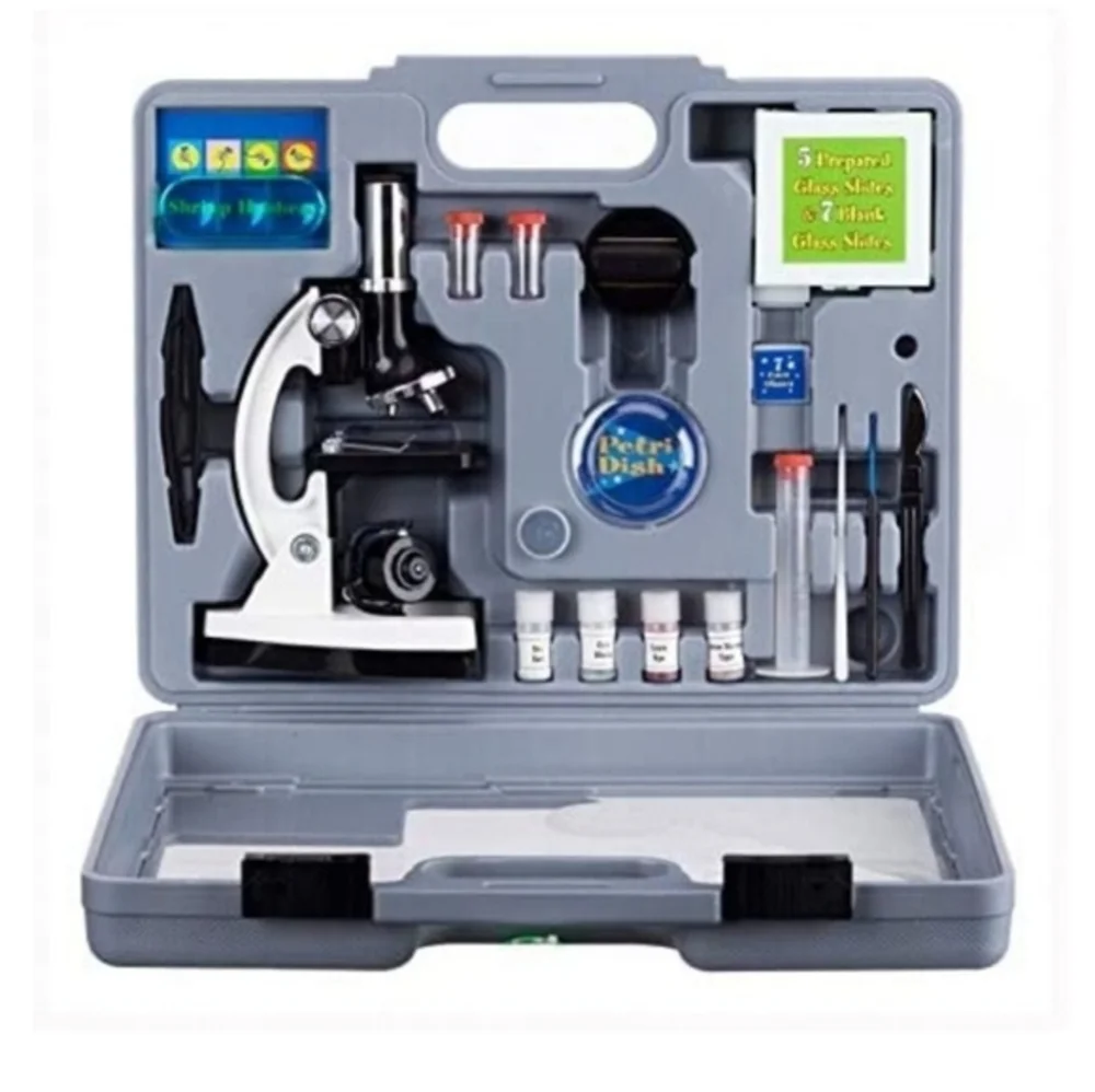NIB AmScope Kids 52 Piece‎ Microscope Set- Never Opened STEM Kit